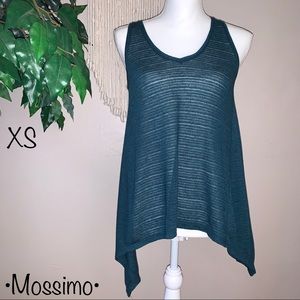 Mossimo Green Tank Top, Size XS